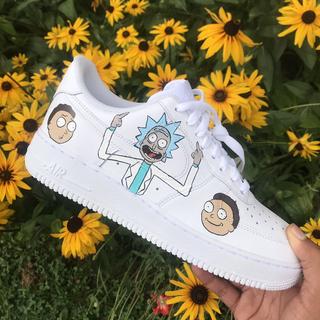 air force 1s rick and morty