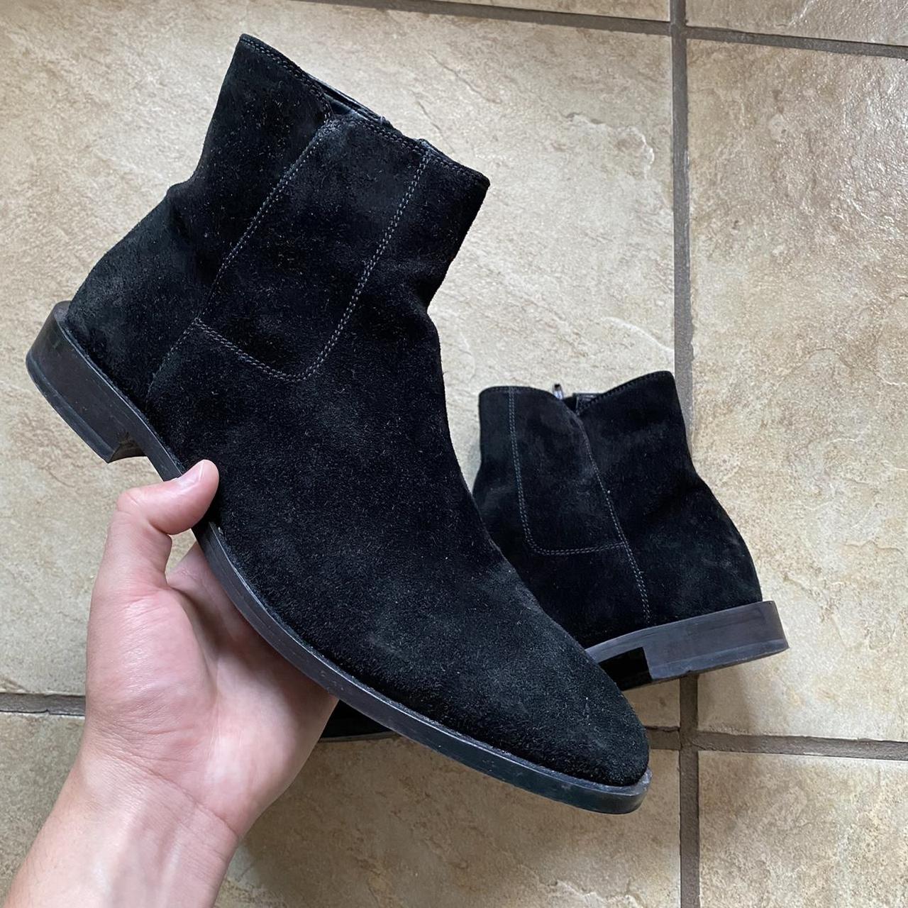 ALDO Men's Black Boots Depop