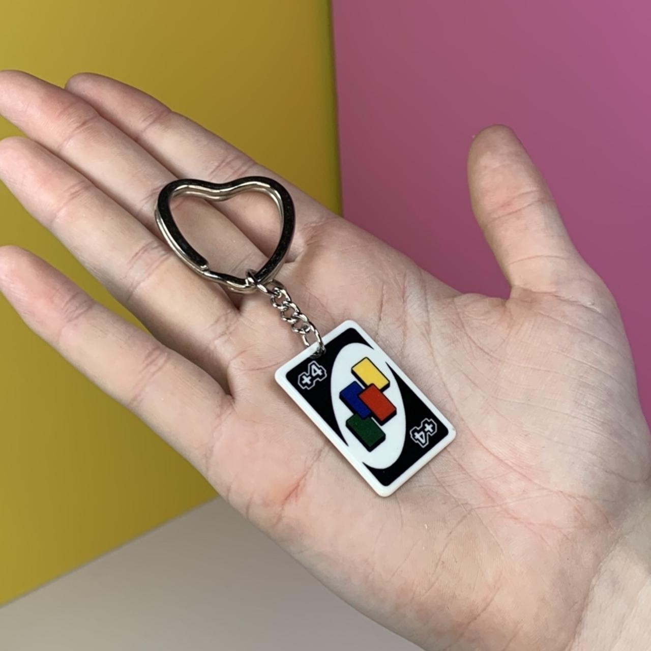 UNO reverse card + keychain