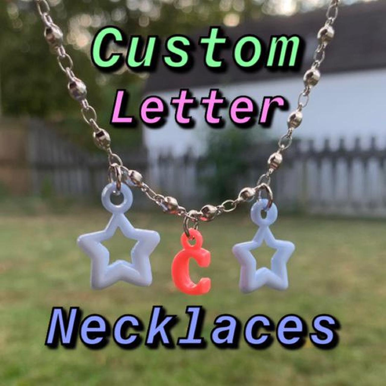 Product Image 1 - Custom letter necklaces! 🦋

Please message