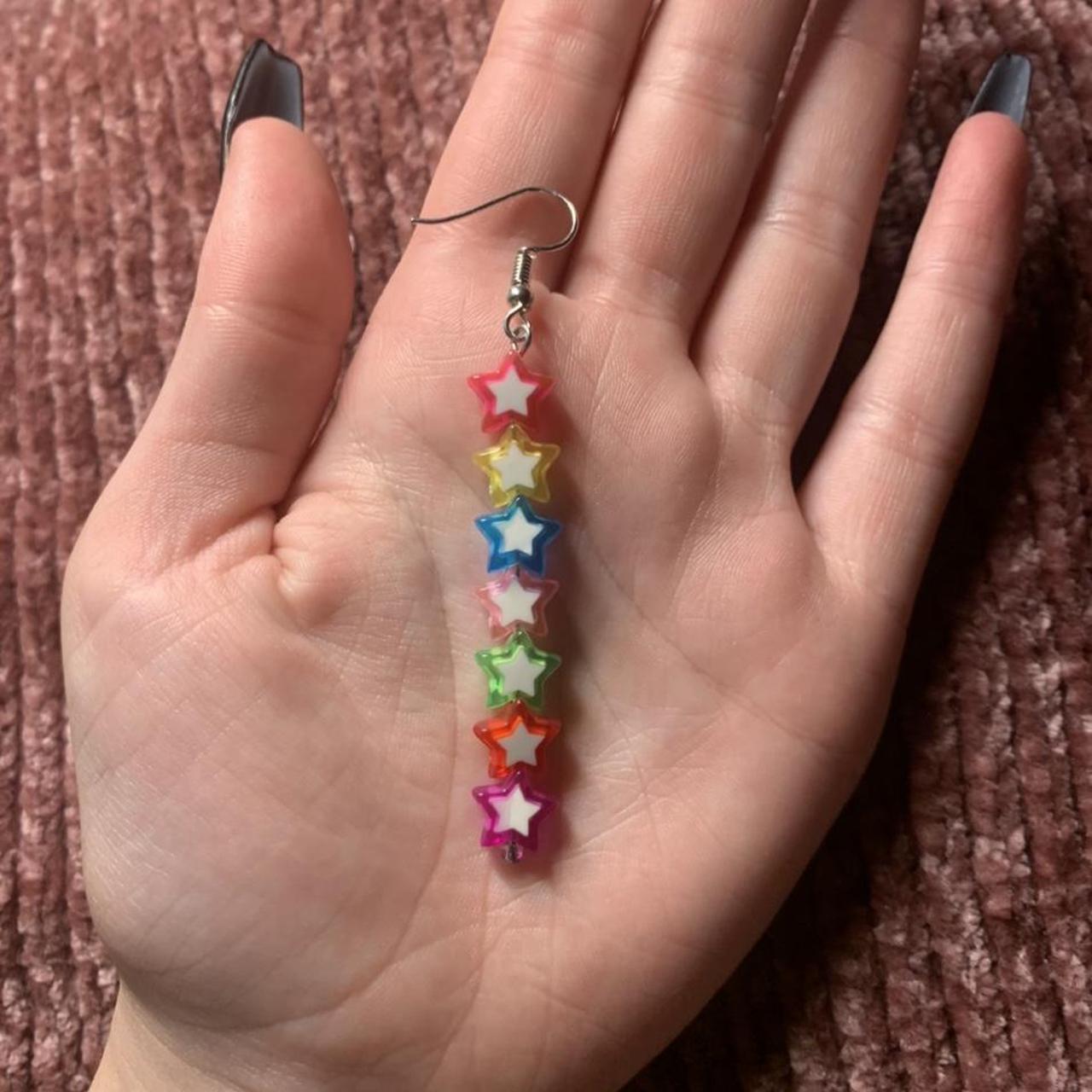 Product Image 2 - Multicolored star earrings! 🦋

These earrings