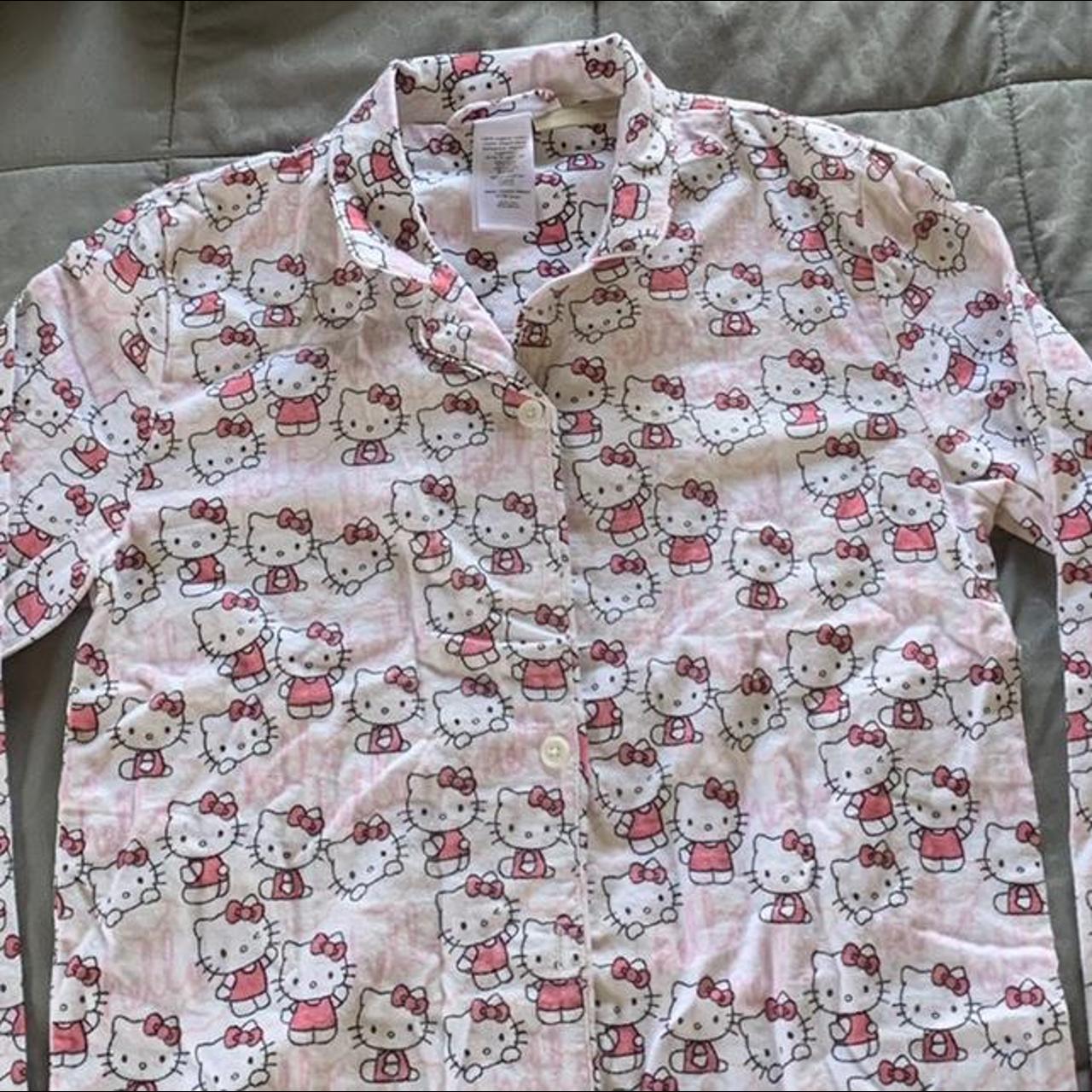 Product Image 2 - hello kitty button up pajama