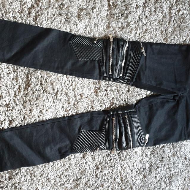 Slp d04 biker jeans only worn once or twice. Depop