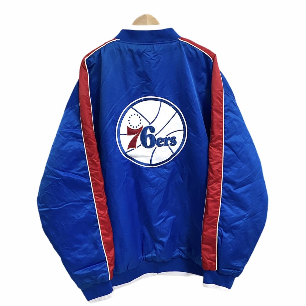 MEN'S VTG MAJESTIC NBA PHILADELPHIA 76ERS BASKETBALL - Depop