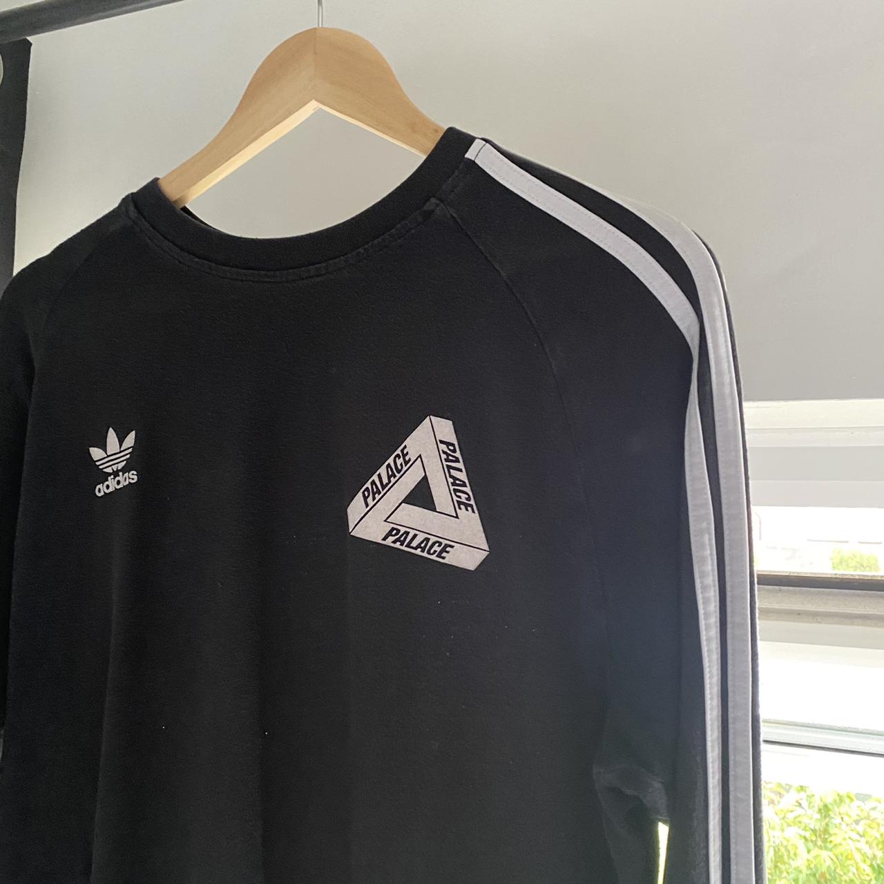 Palace x Adidas longsleeve tshirt Size mens... - Depop