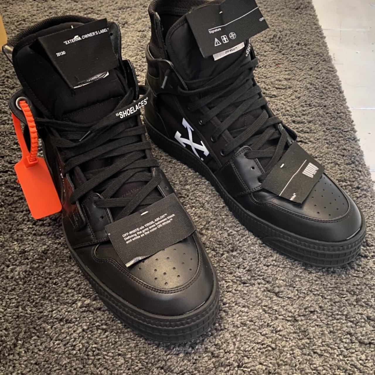 Off white off court on sale black