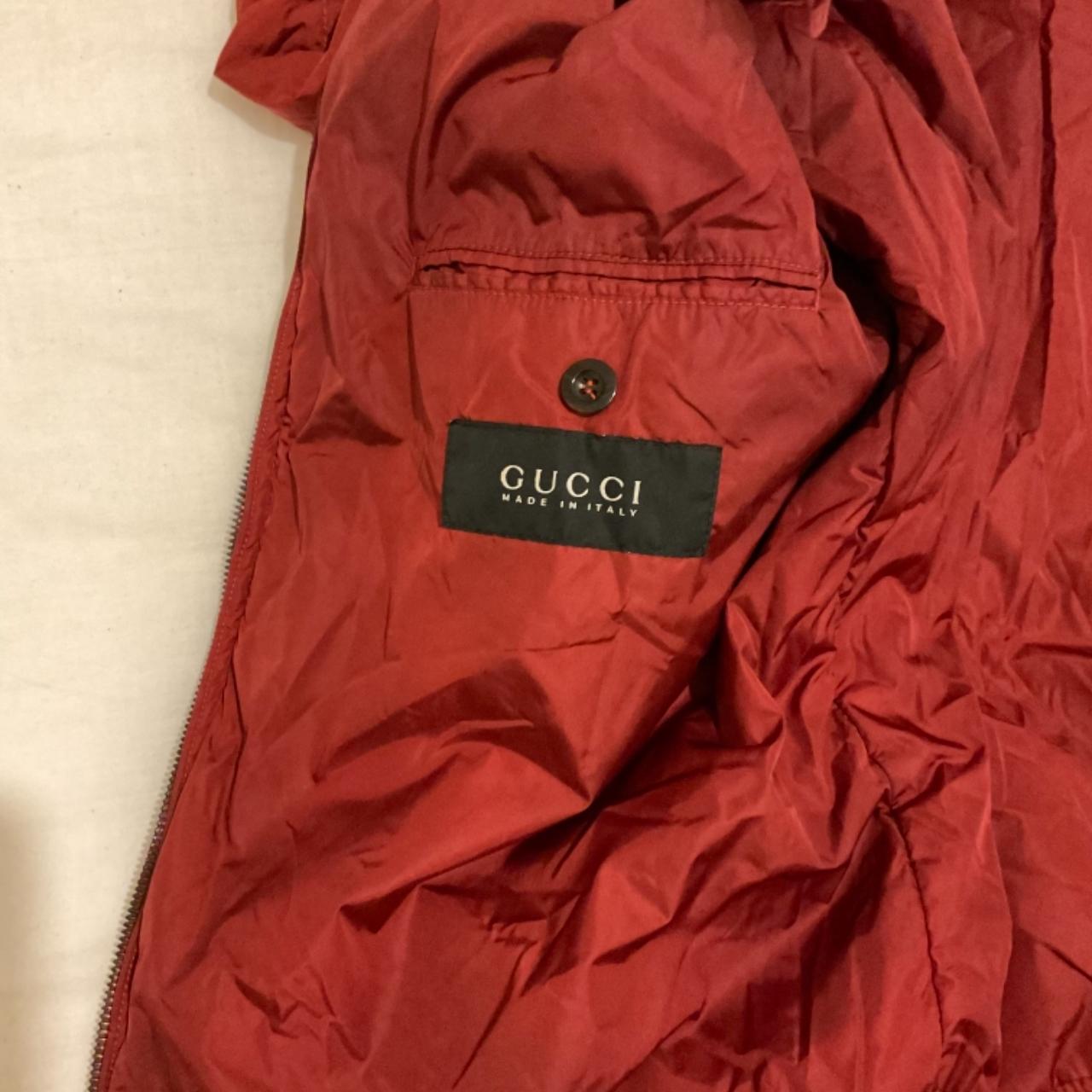 Gucci Women's Red Jacket | Depop