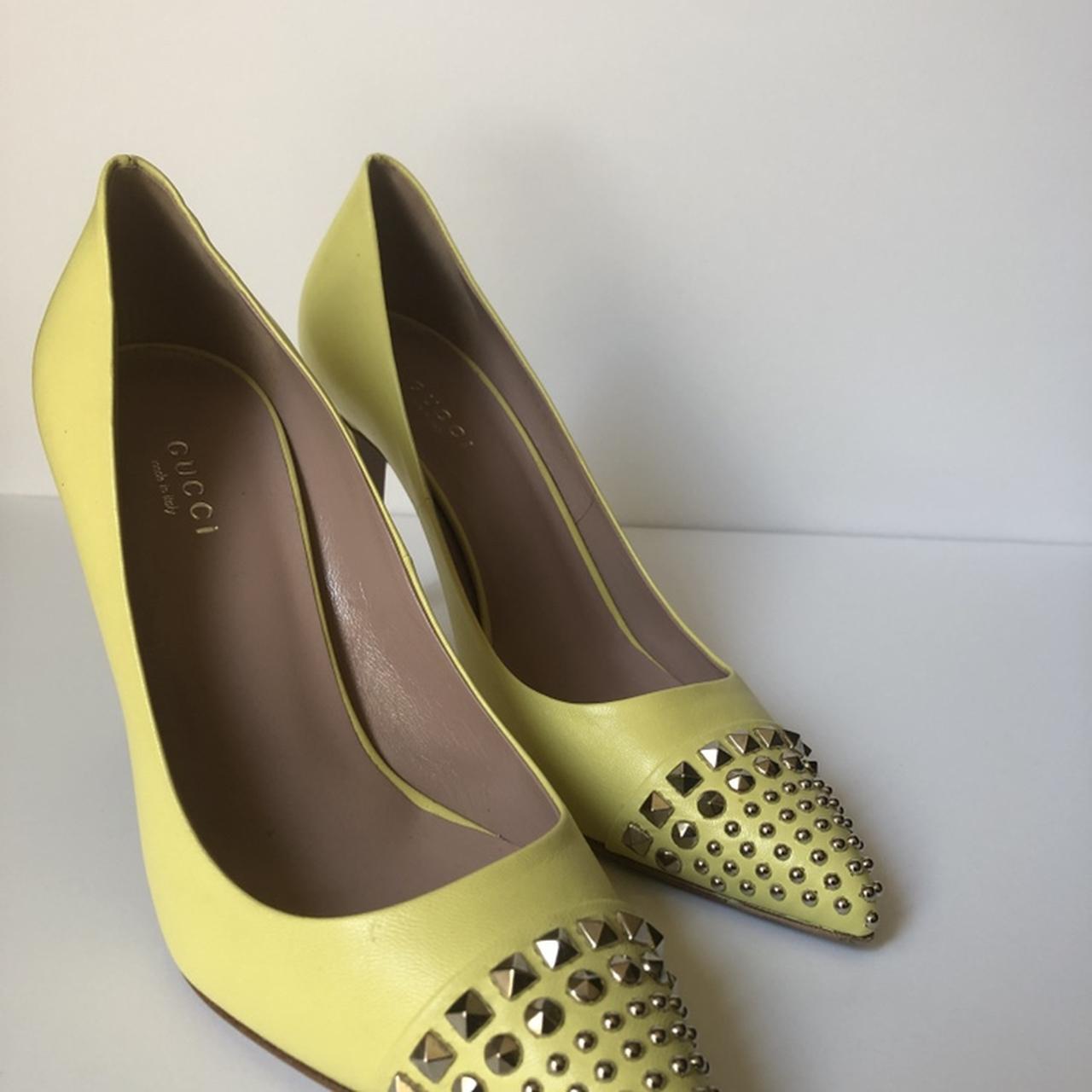 Gucci clearance studded pumps