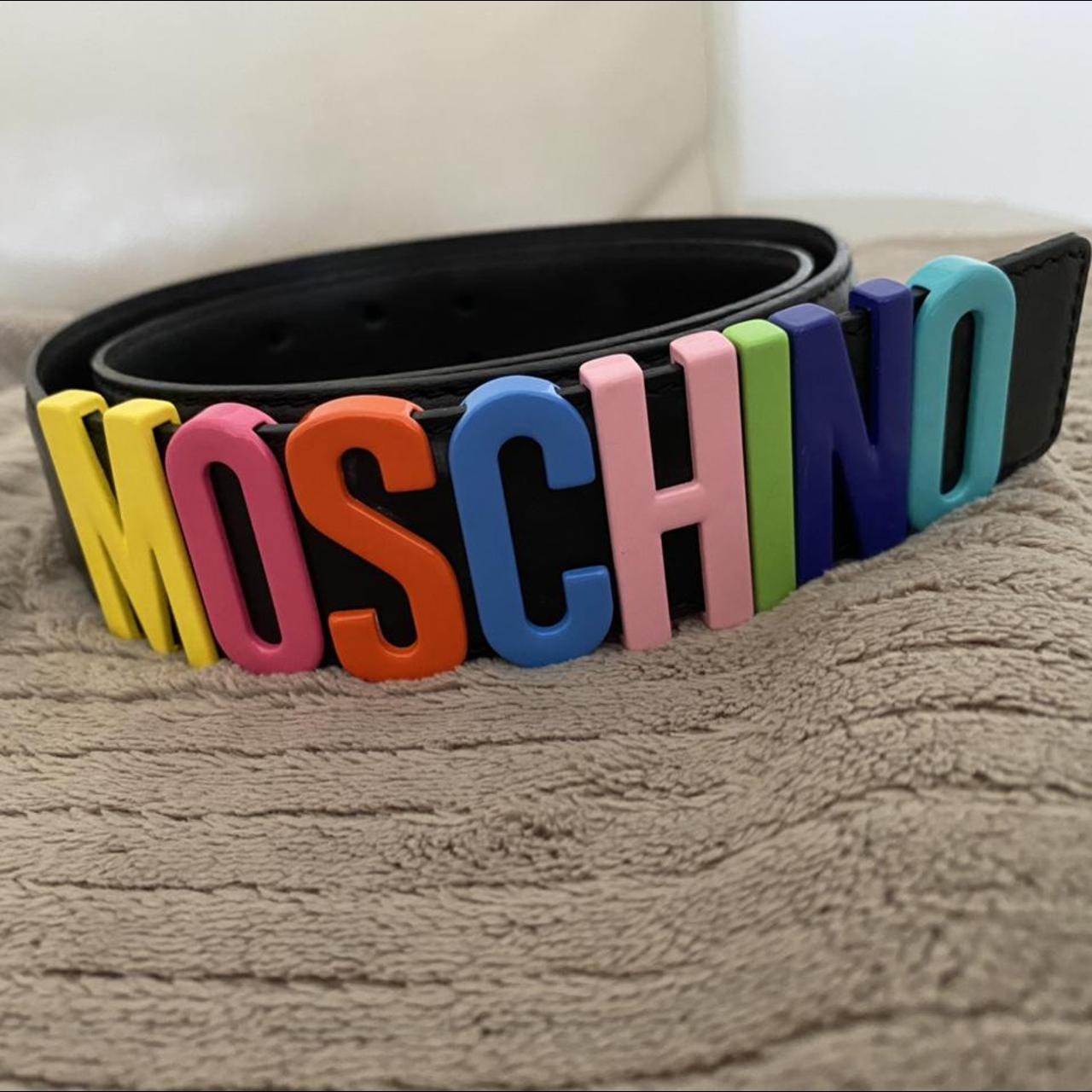 Moschino limited edition belt open to offers - Depop