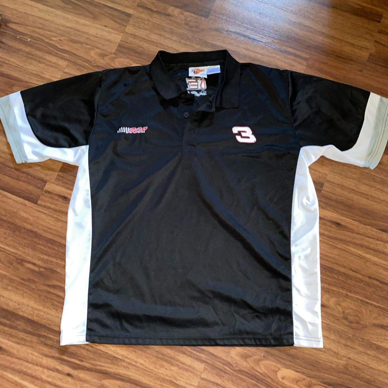 Nascar Winners Circle Dale Earnhardt Number 3 Polo - Depop