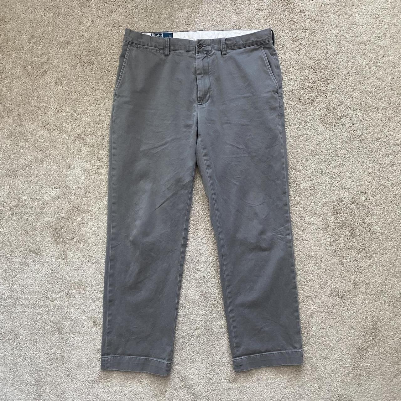 Polo Ralph Lauren Men's Grey Trousers | Depop