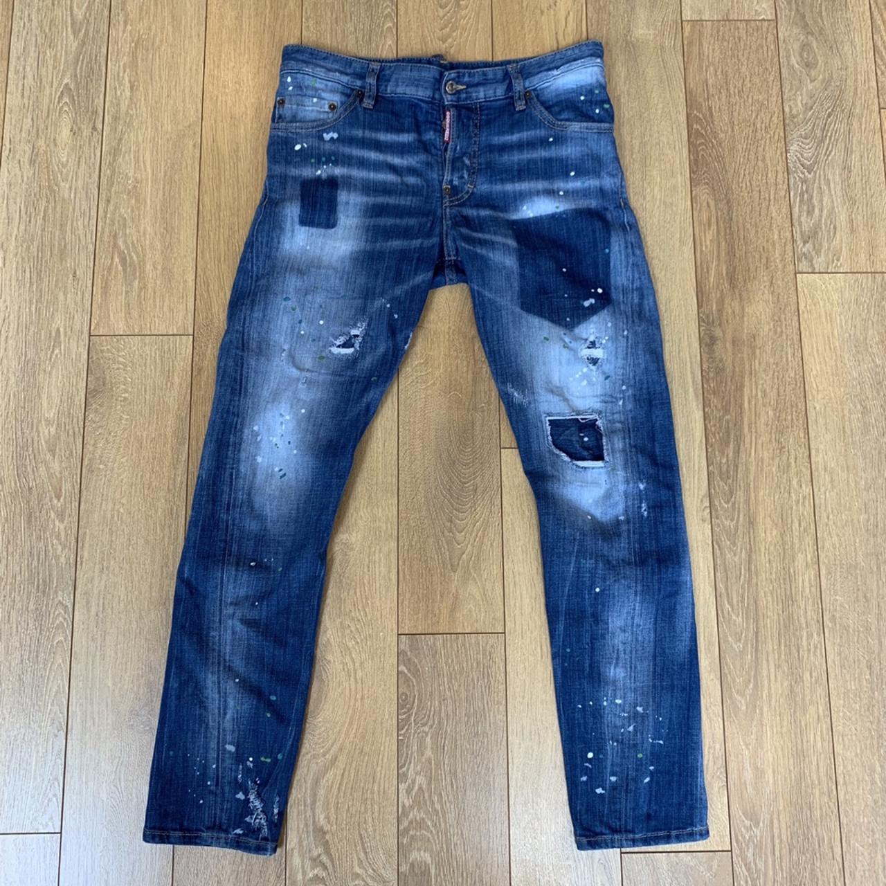Dsquared Sexy Twist Jean in Size 48. Worn but in...