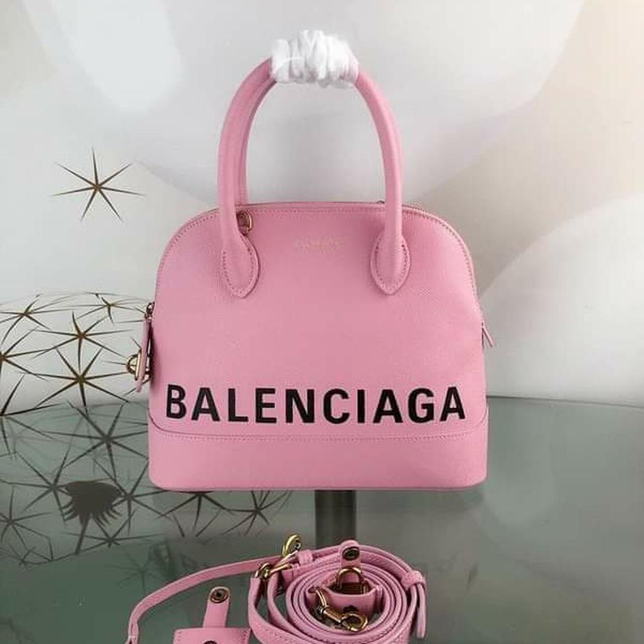 Balenciaga ville clearance bag pink