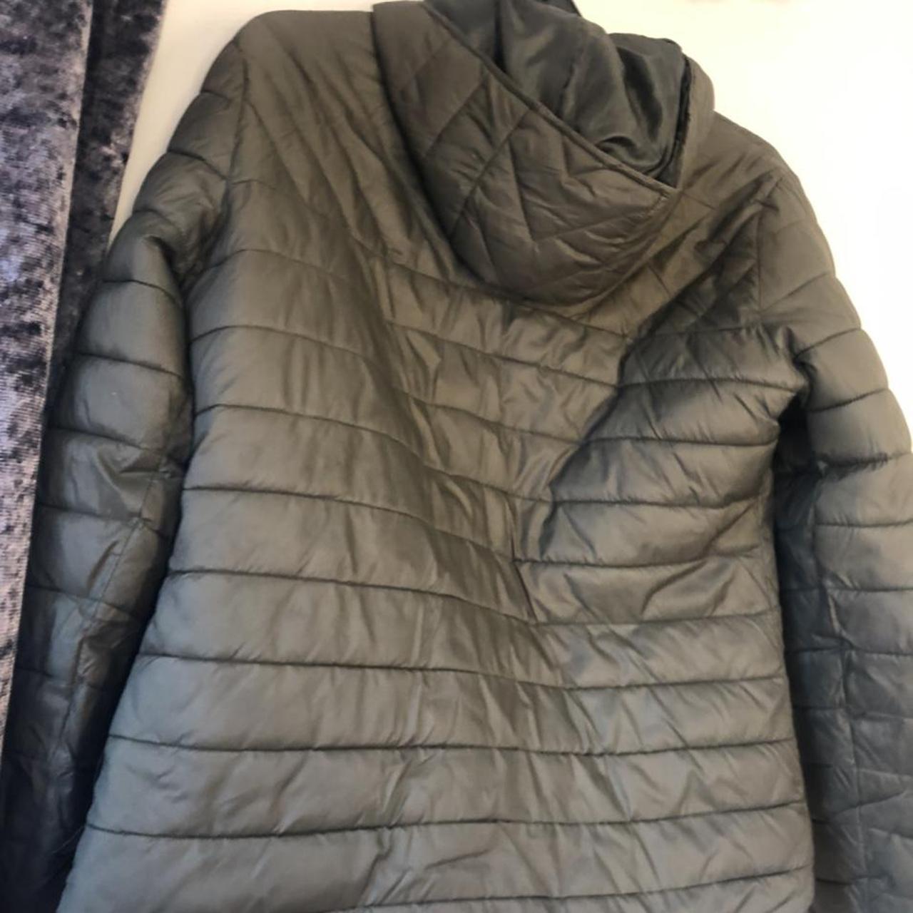 New look khaki puffer jacket in good condition... - Depop