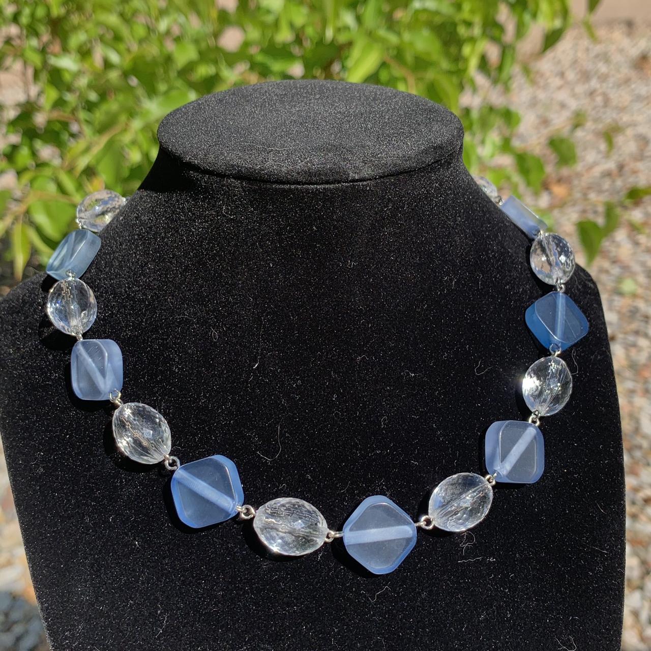 Women's Blue and White Jewellery