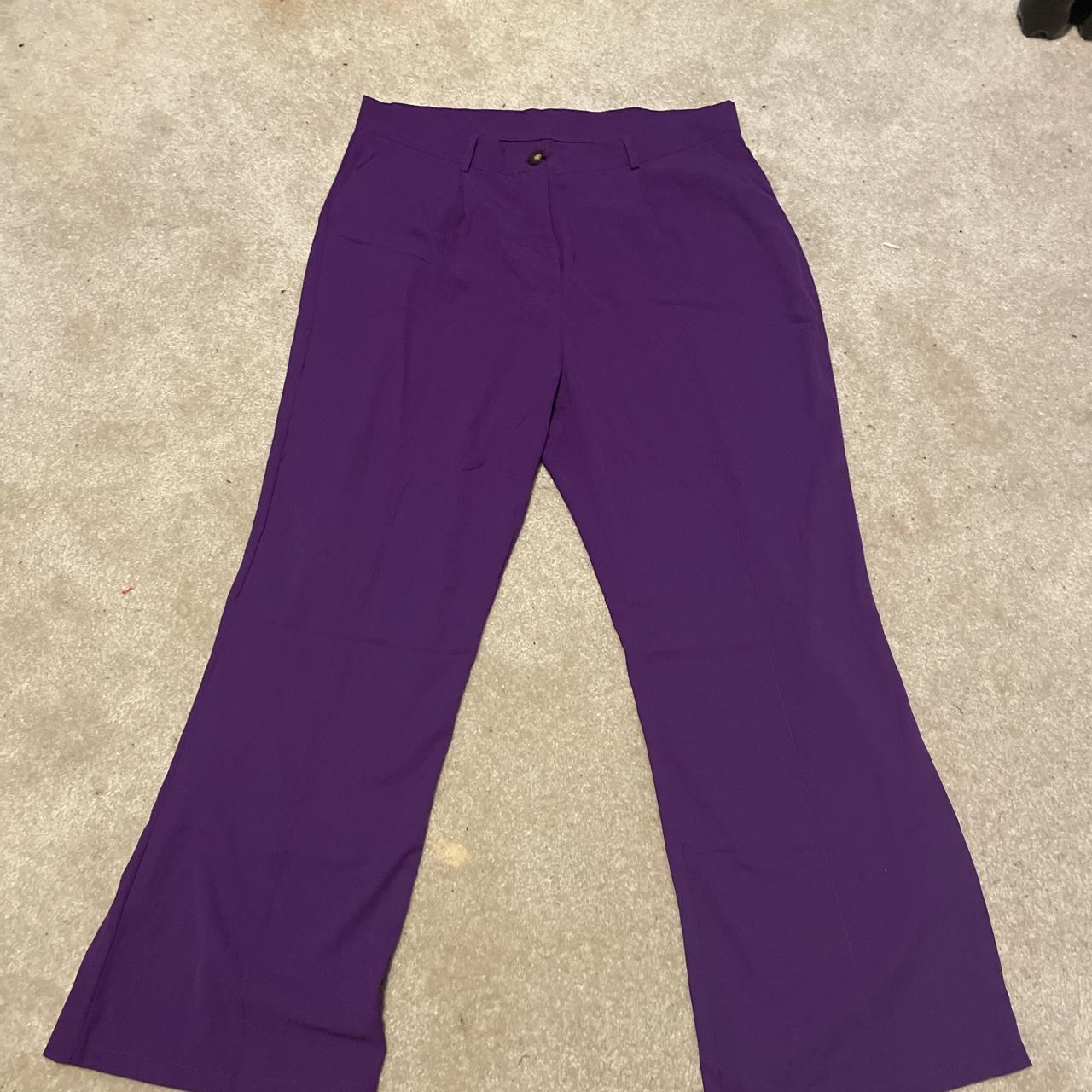 harry styles purple trousers