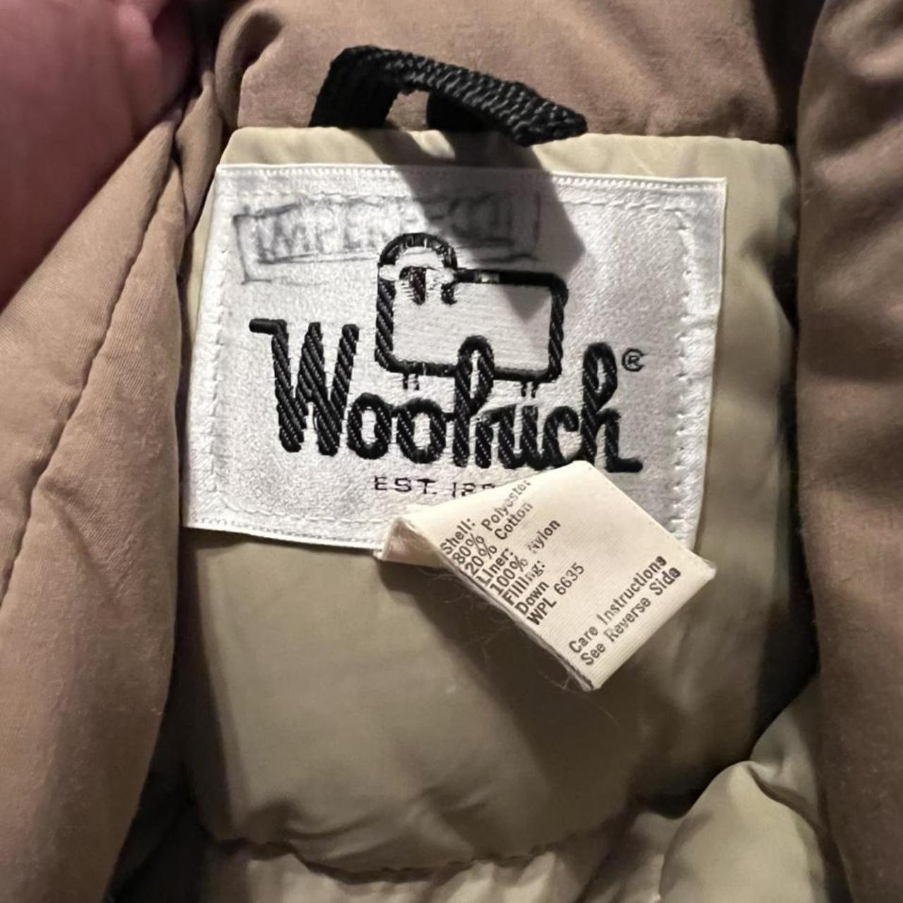 Vintage Woolrich Puffer Trench Jacket Good... Depop
