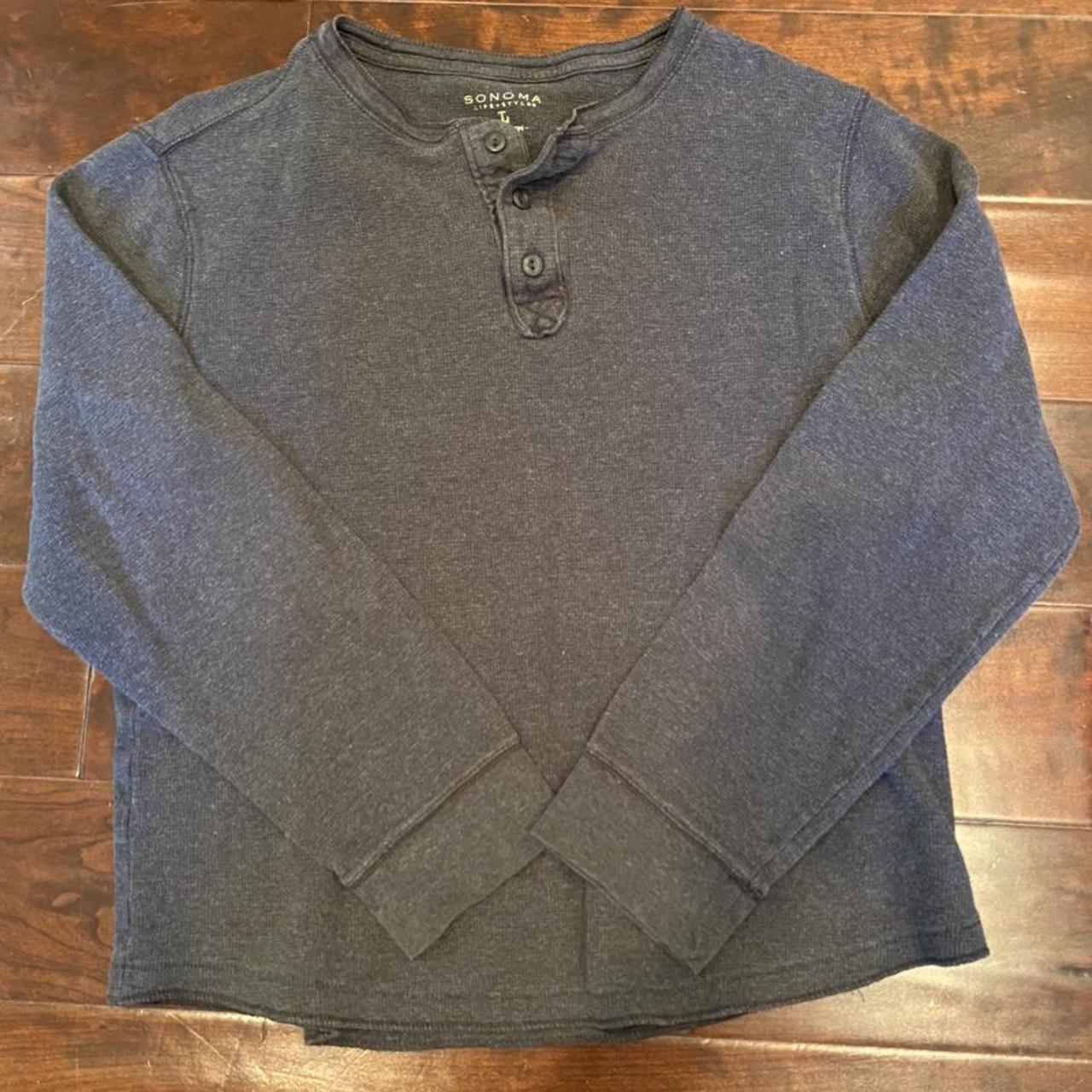 Greg quarter button sweater, size small - Depop