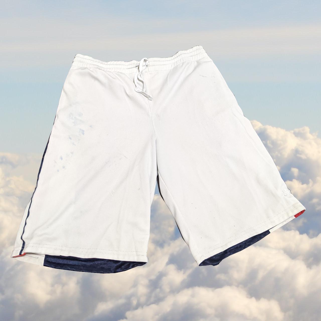 Starter Men's Blue and White Shorts | Depop
