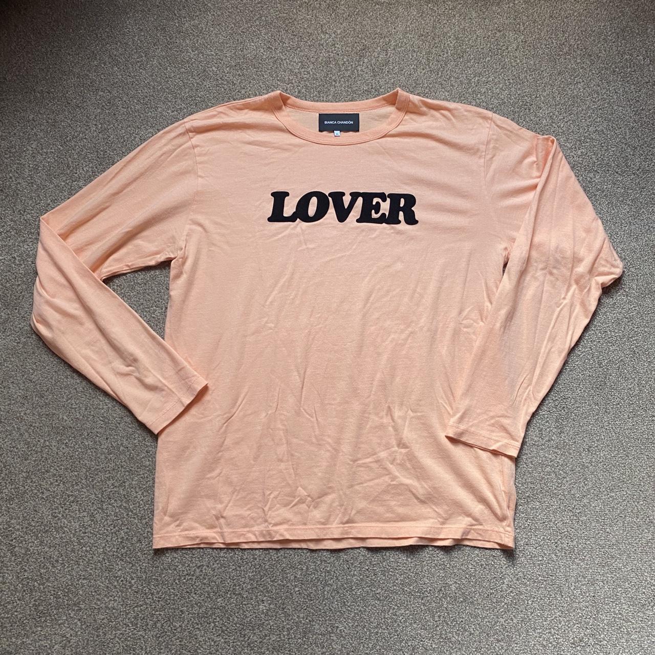 Bianca Chandon Peach Lover Long Sleeve Tee Size... - Depop