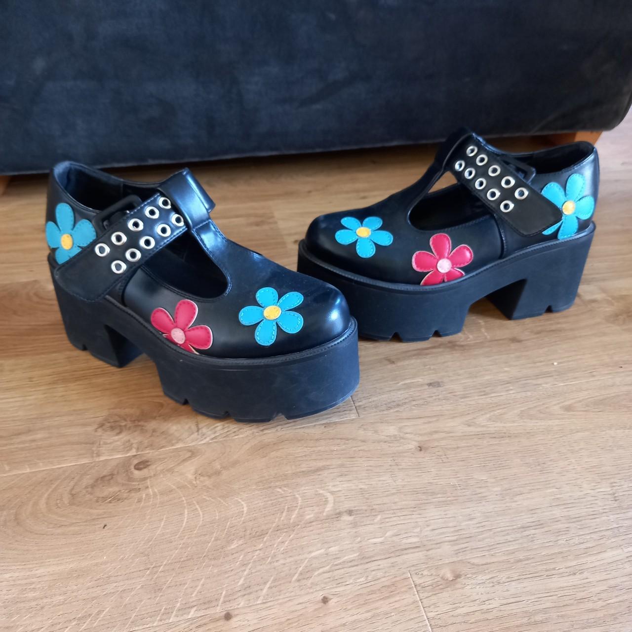 lamoda flower shoes