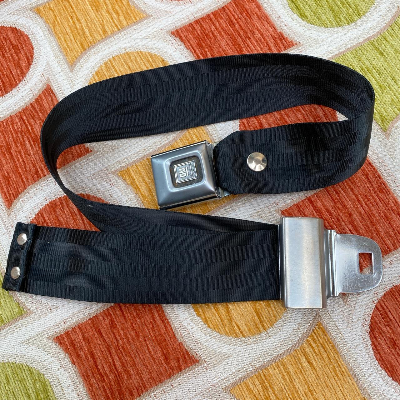 vintage GM car seat buckle belt! like COME ON how... Depop
