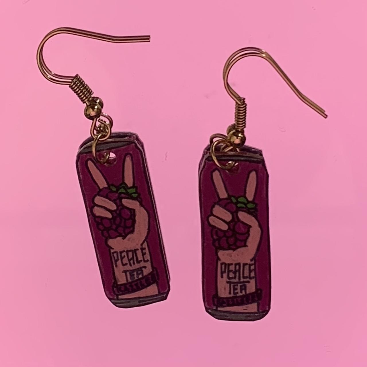 peace tea earrings