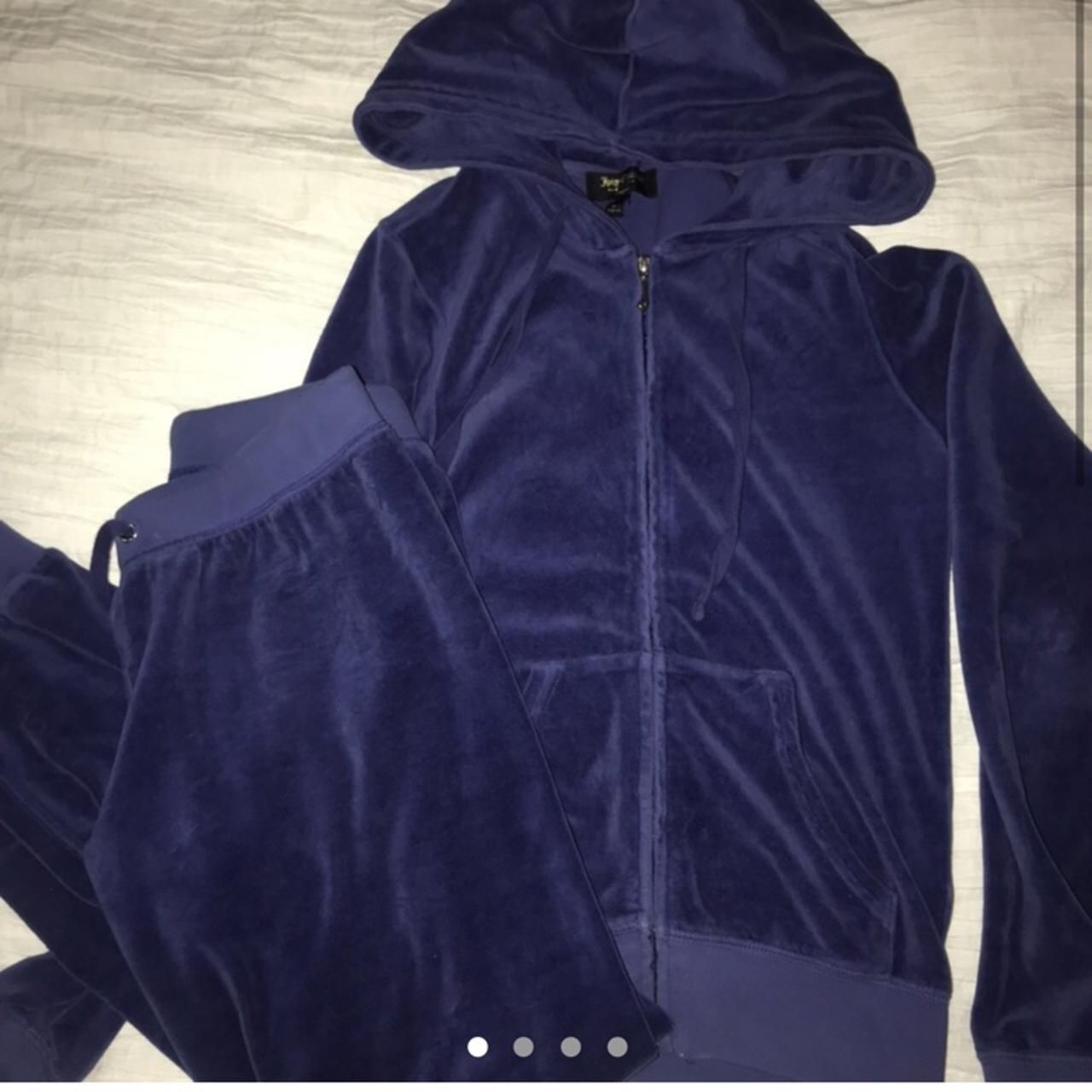 BLUE JUICY COUTURE TRACKSUIT perfect condition.... - Depop