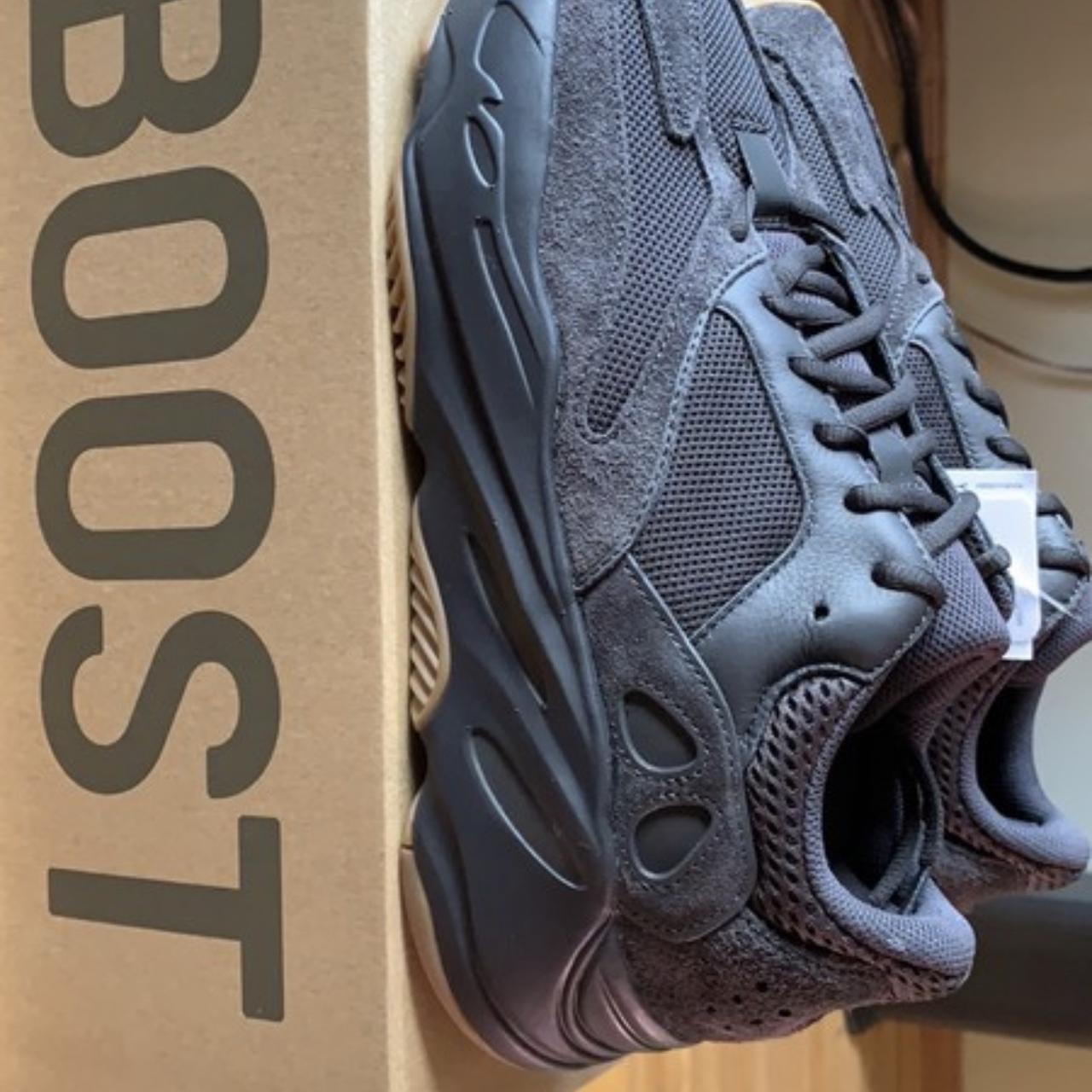 Original Yeezy Boost 700 V1 Utility Black with Label... - Depop