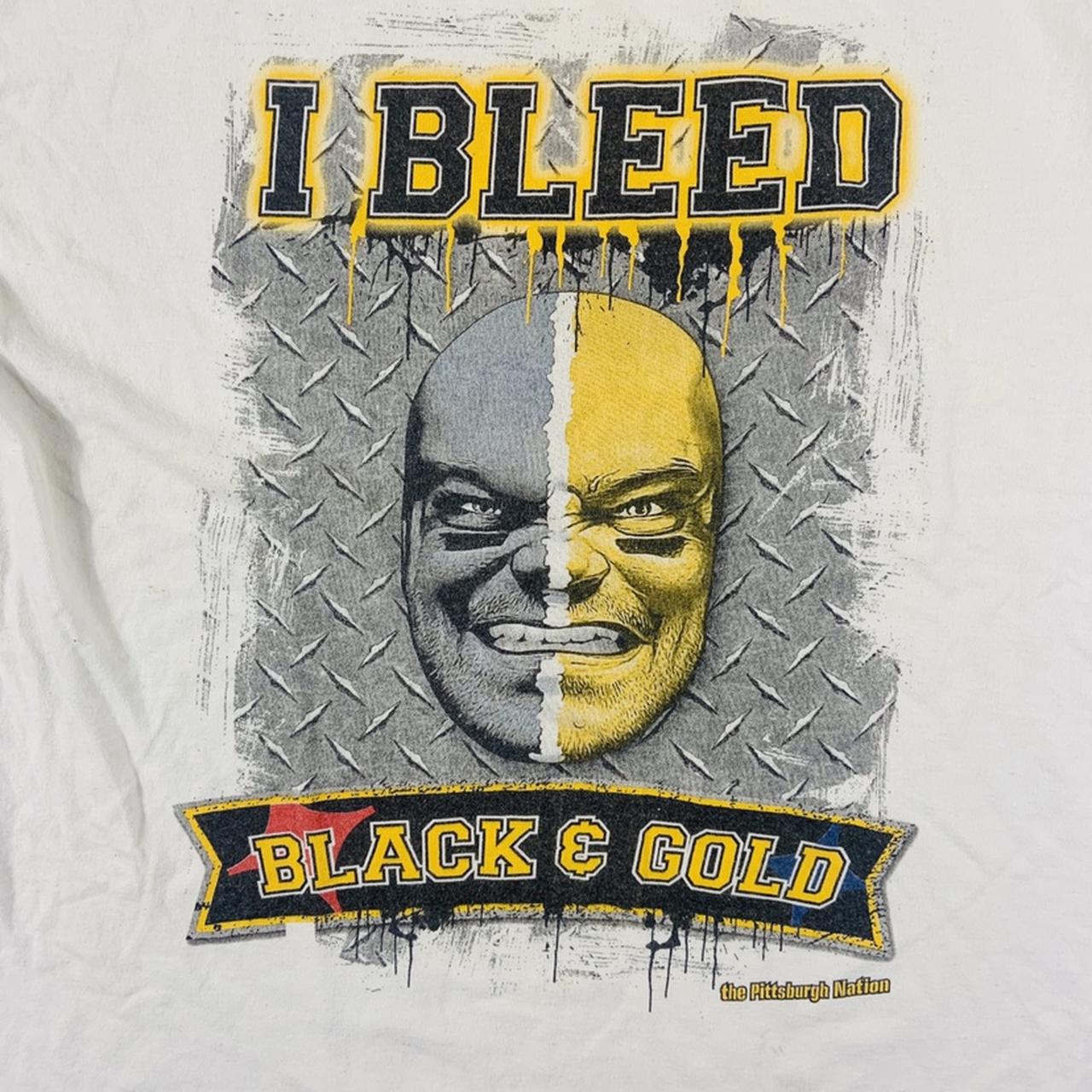 I Bleed Black And Gold Men's Pittsburgh Steelers Nation Essential T-Shirt  for Sale by KingoC