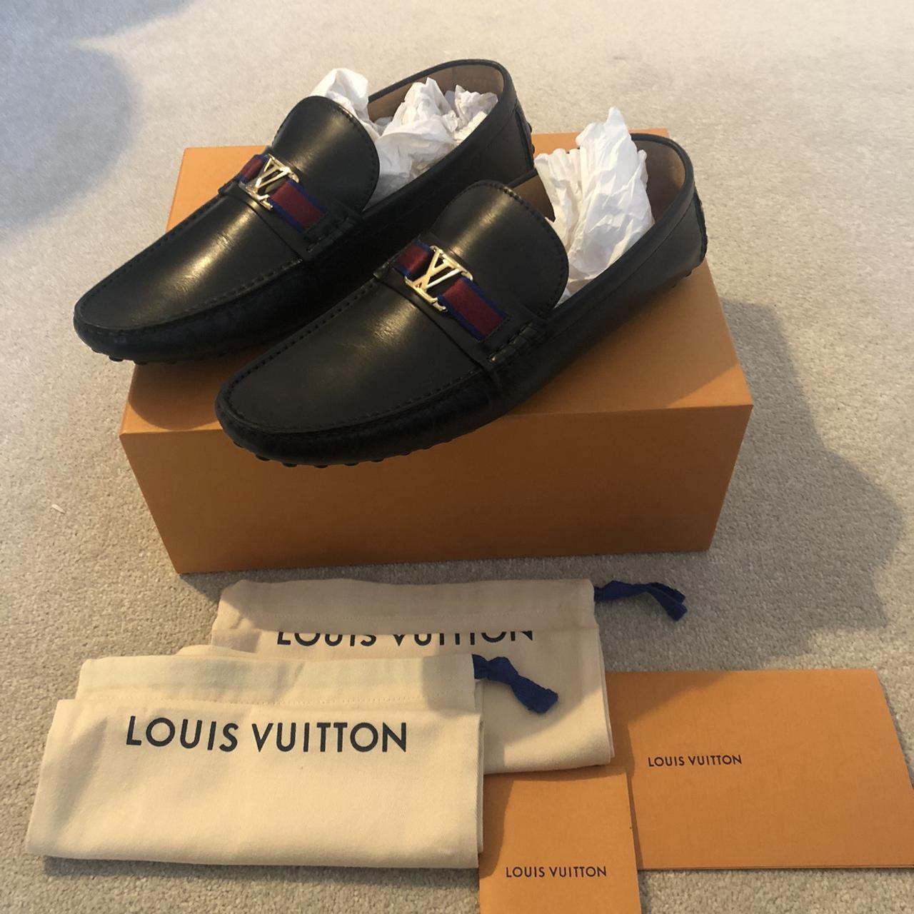 Louis Vuitton Moccasin Mens Shoes Loafers Size 9 RRP