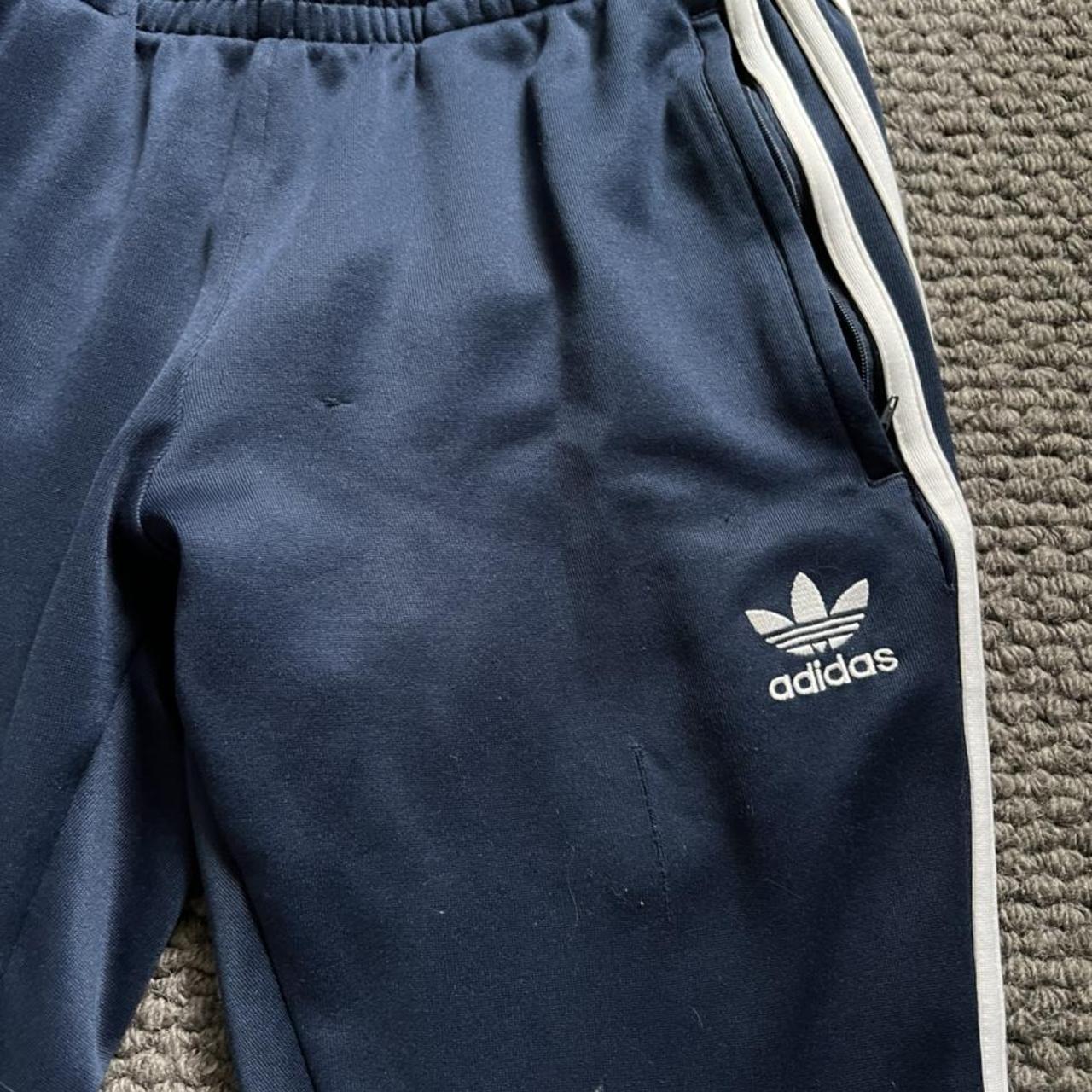 Adidas tracksuit. Minor rips and tears - Depop