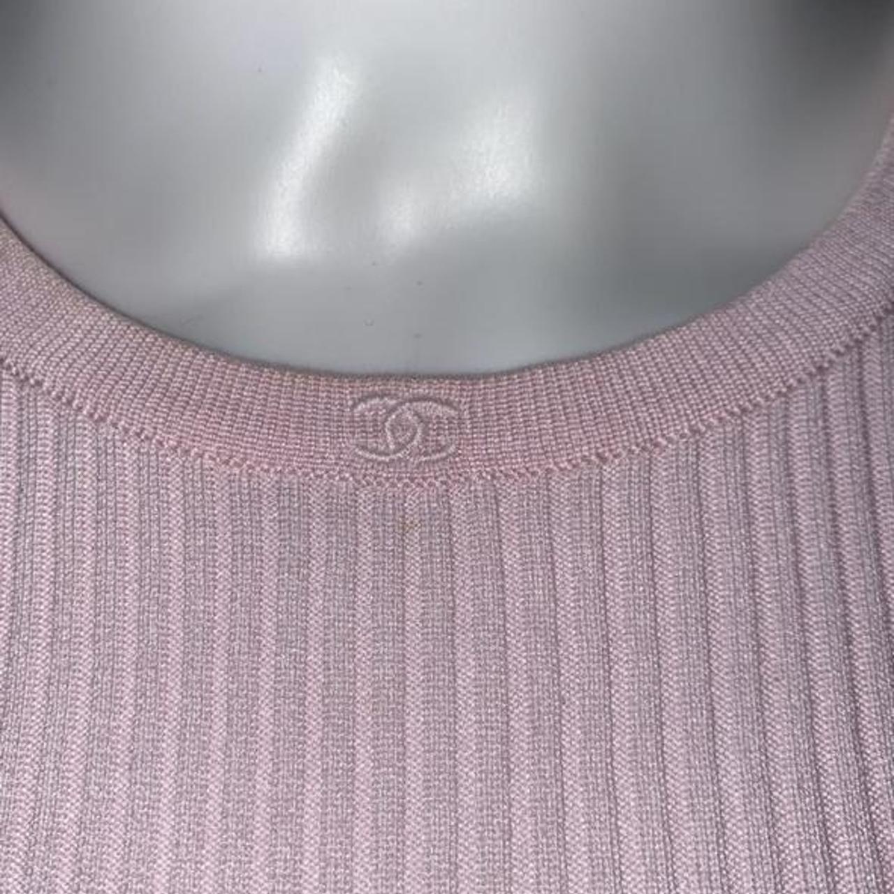 chanel pink top