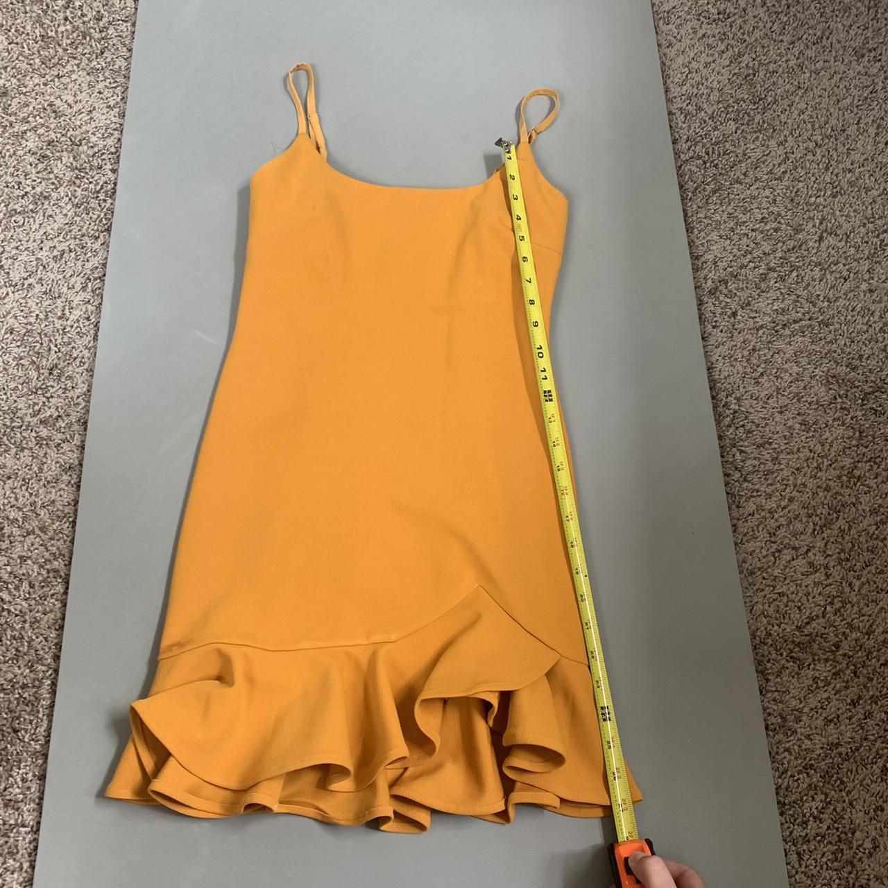 Selfie Clothing Co. Women's Yellow Dress | Depop