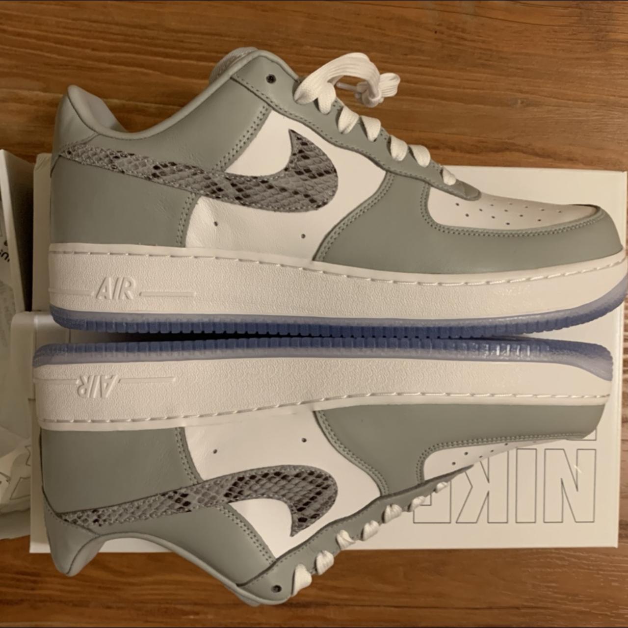 Custom snakeskin AF1 Nike Air Force 1... - Depop