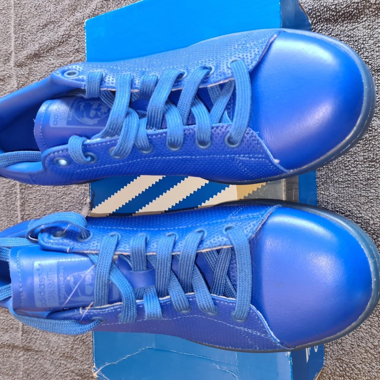 adidas-blue-stan-smith-size-9-in-box-brand-new-depop