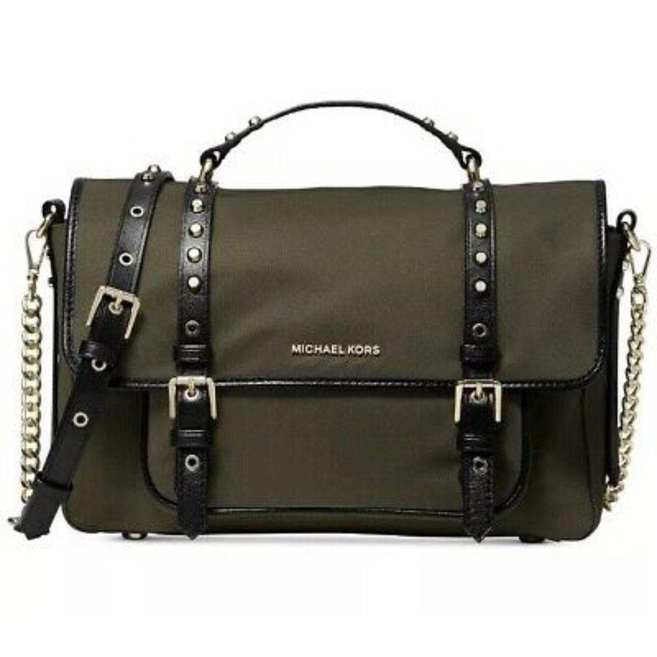 Leila flap messenger nylon sale crossbody