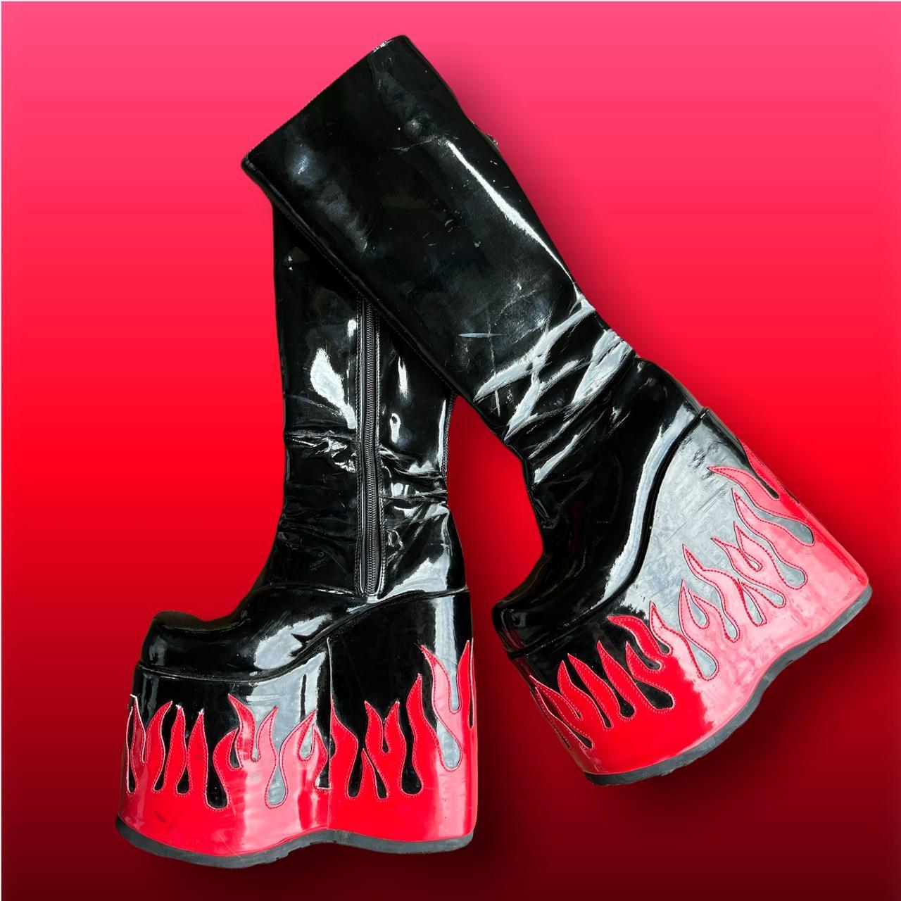 Demonia flame boots Clearance