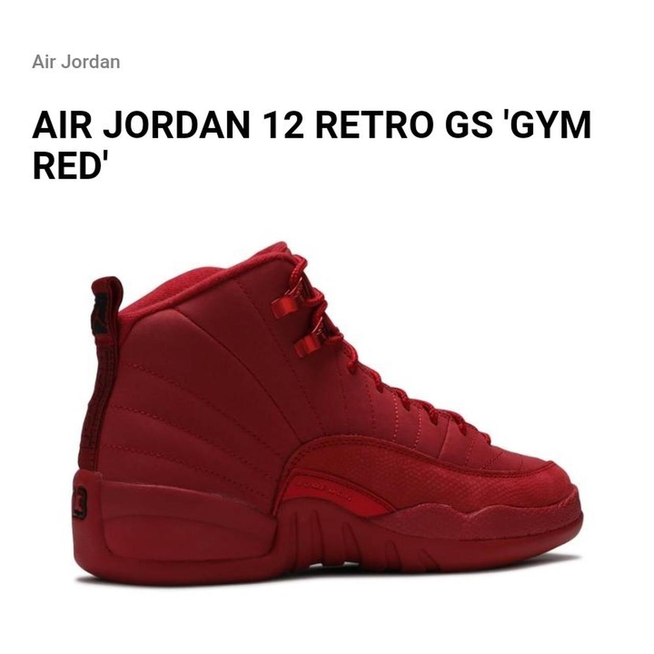air jordan 12 gym red gs