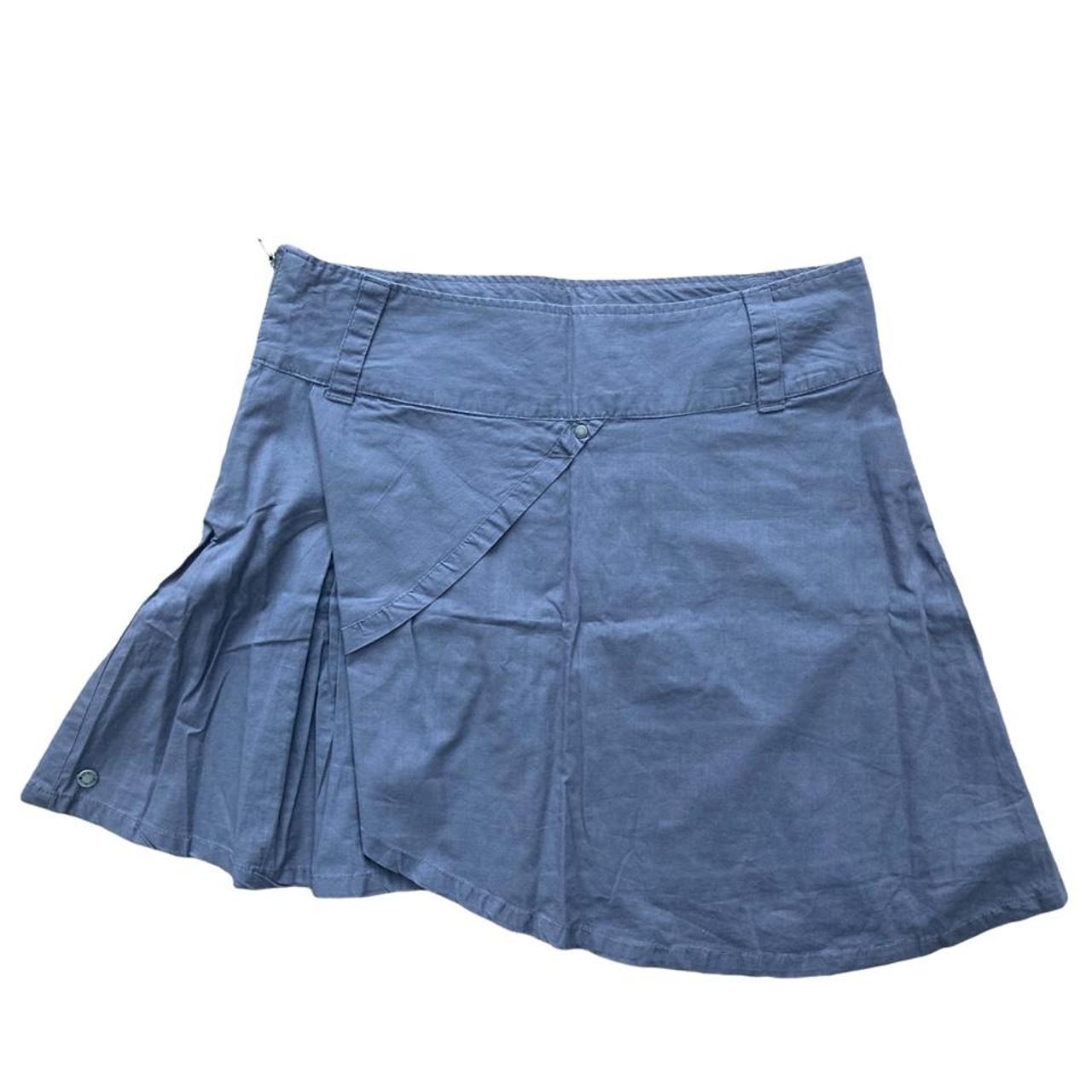 Bench Women's Purple and Blue Skirt | Depop