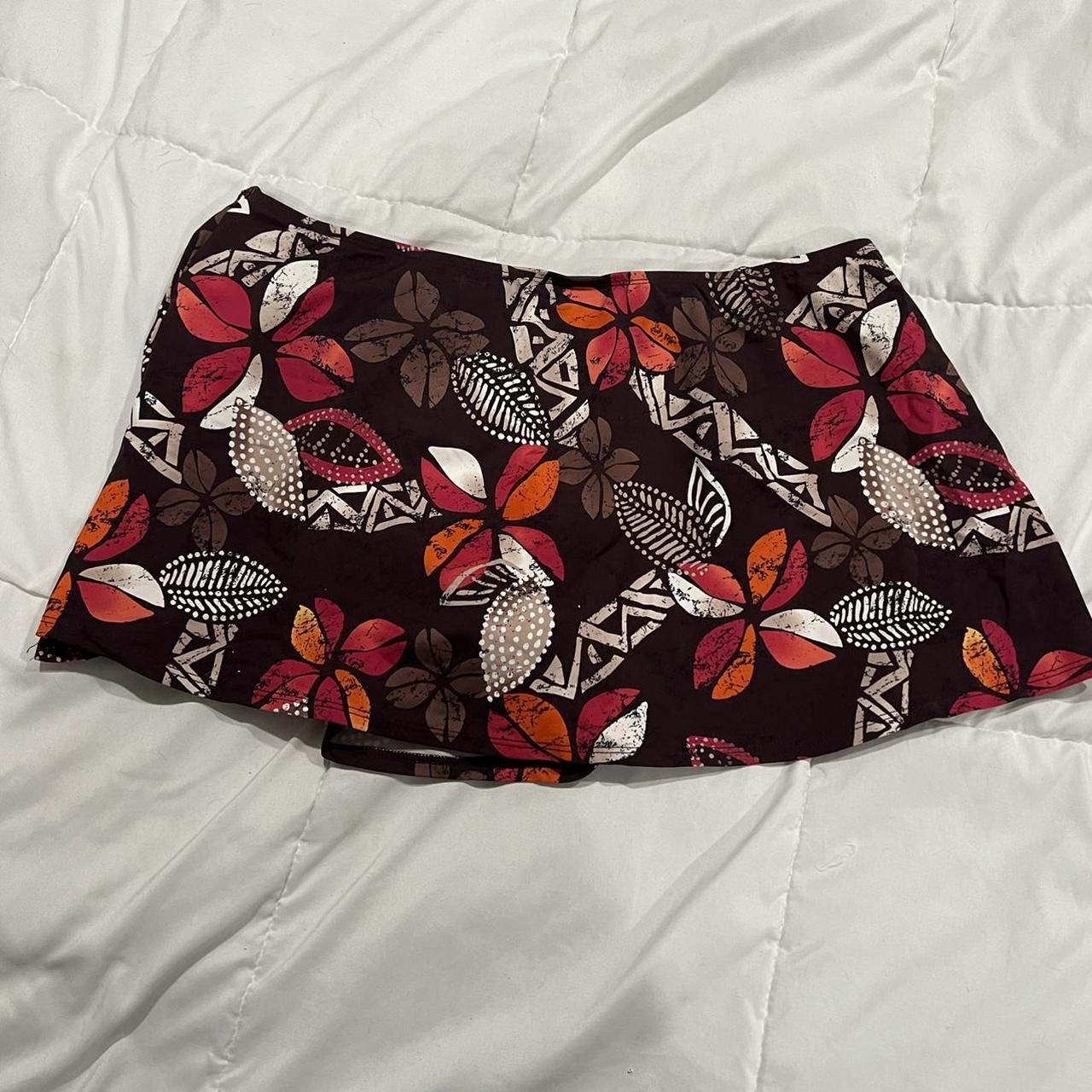 Product Image 4 - #Y2K Tropical Floral Skirt Bathing