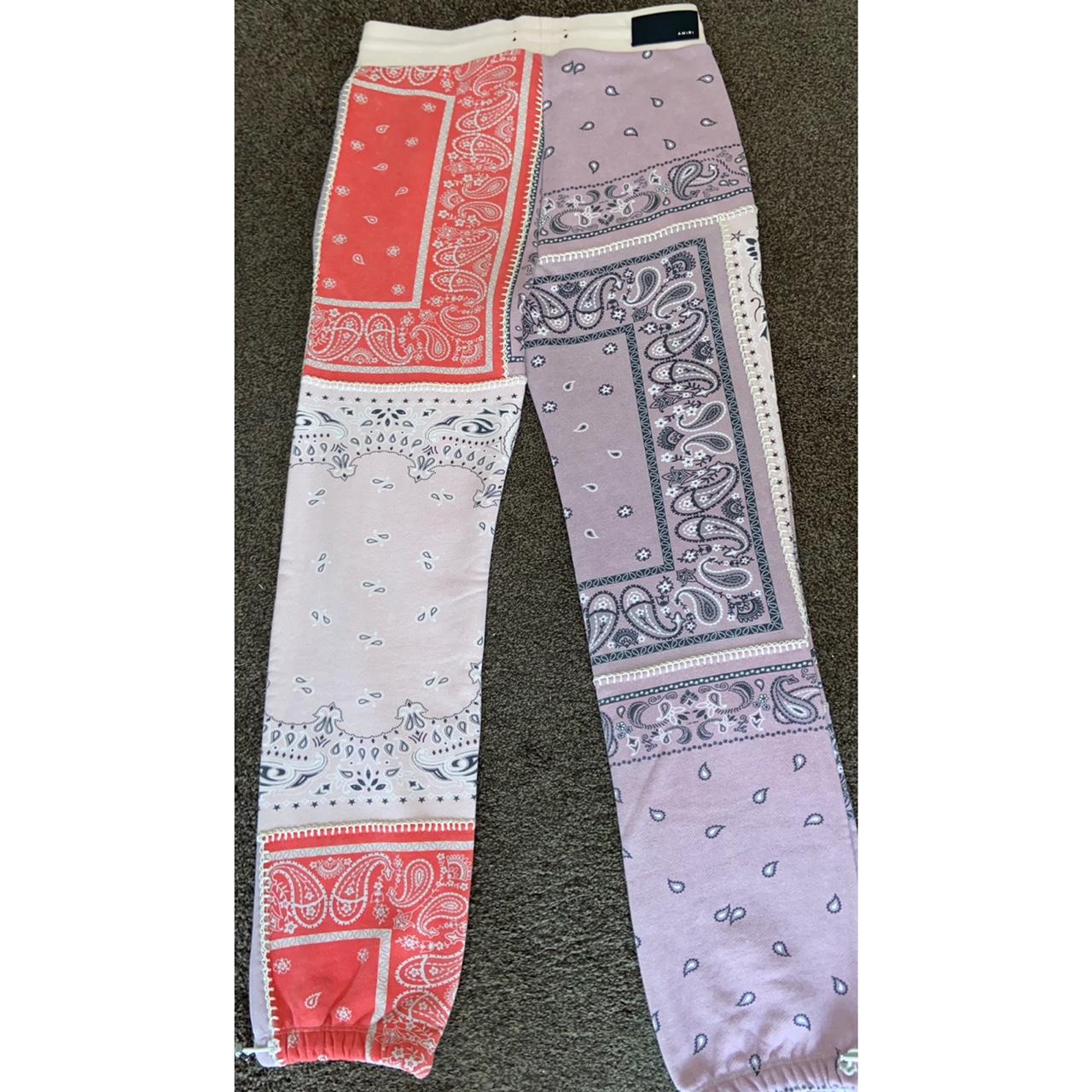 Pink best sale bandana sweatpants