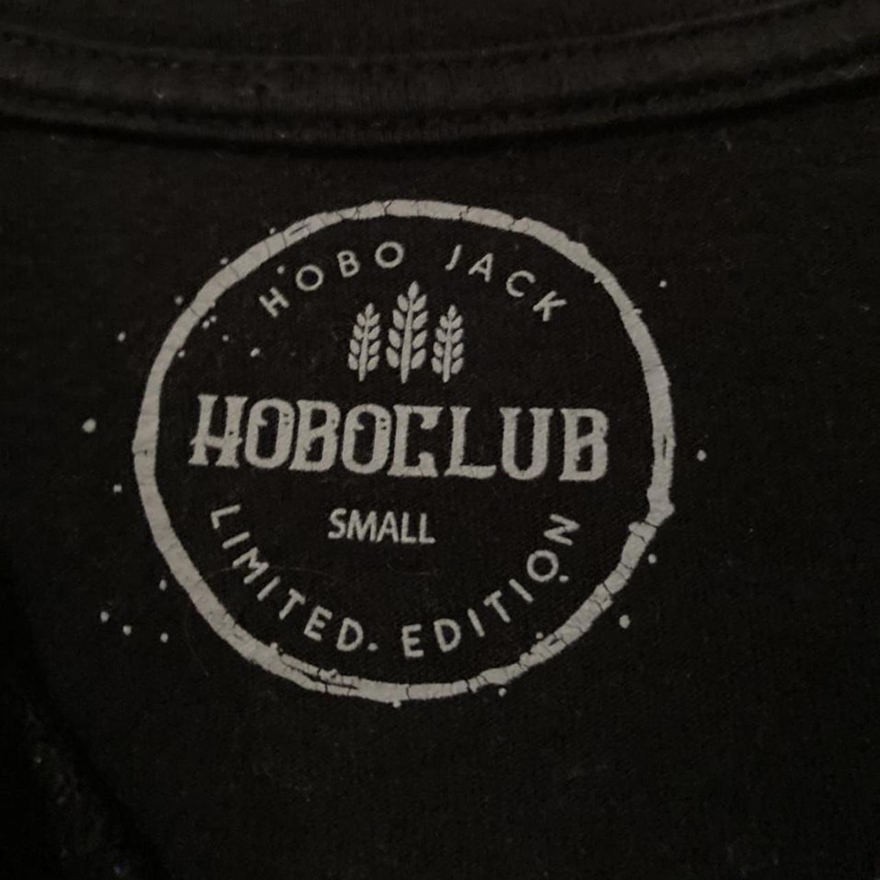 Hobo International Men's Black Tshirt Depop