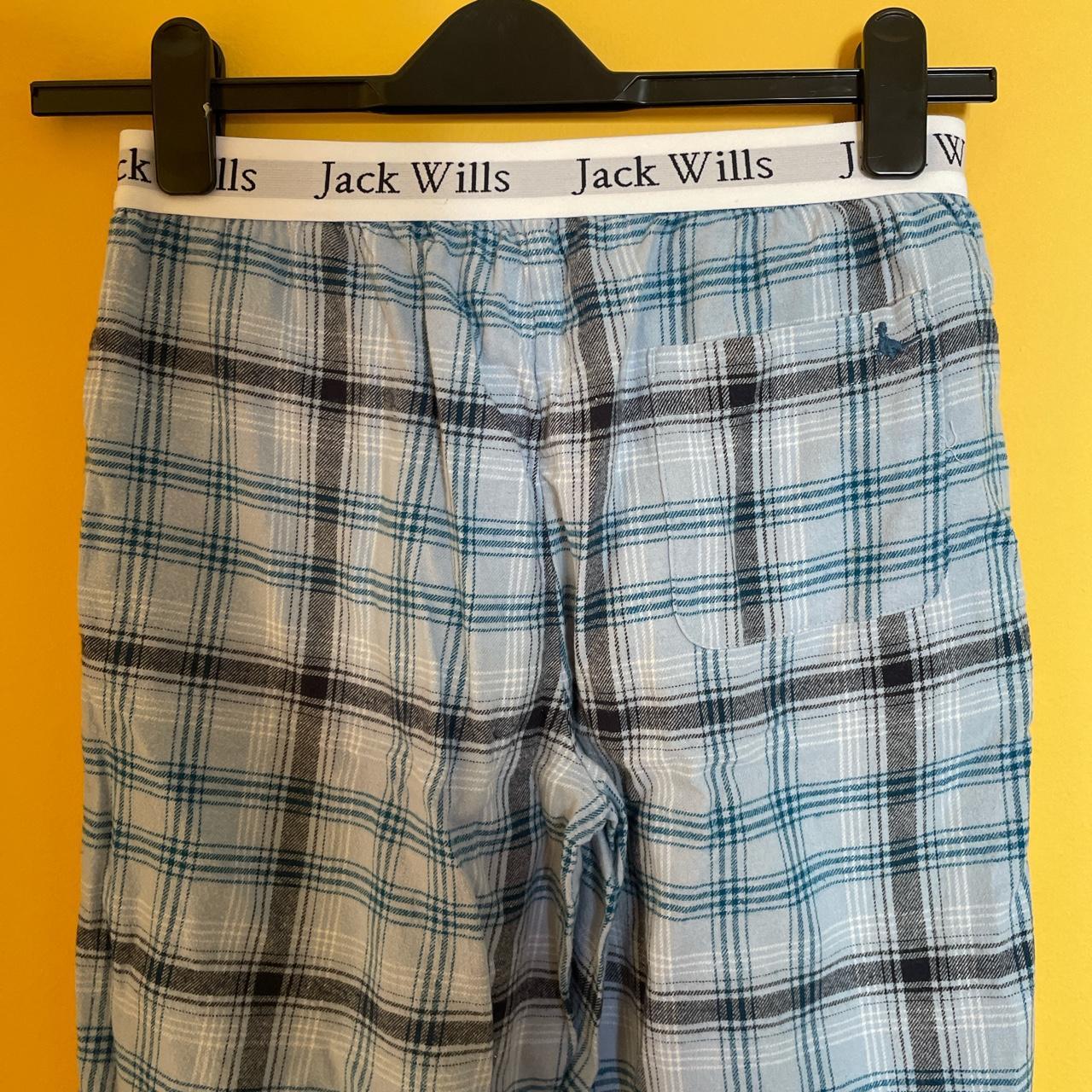 Jack Wills PJ bottoms Cassie Checked Lounge Pants... - Depop