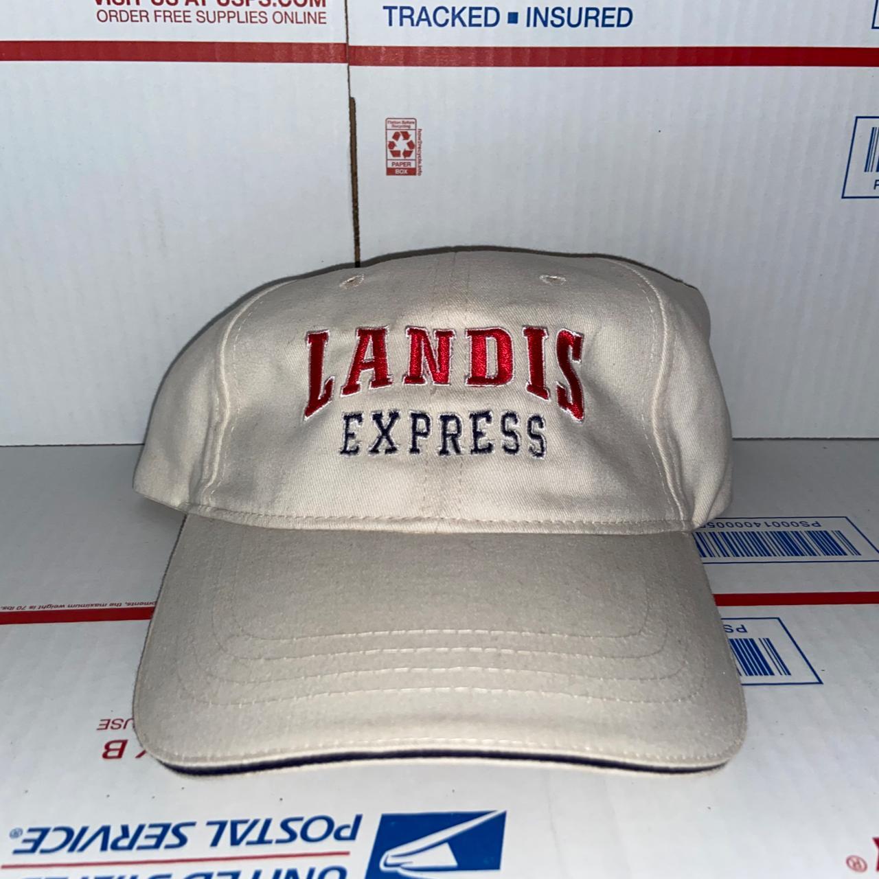 Landis Express Trucking Company vintage Strap Back... Depop