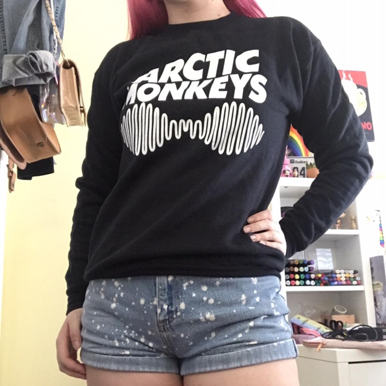 ARCTIC MONKEYS HOODIE soft crewneck sweatshirt Depop