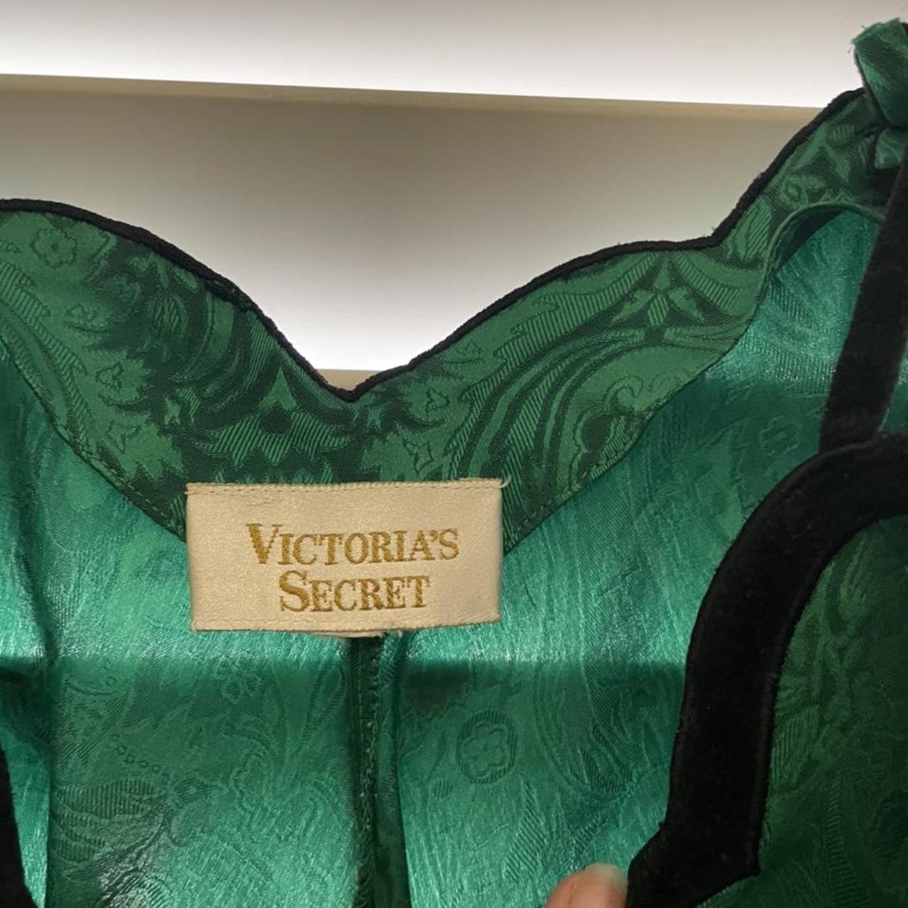 Vintage Victoria’s Secret green slip dress. Bought... Depop