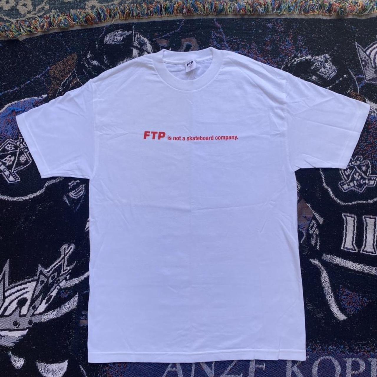 FTP Men's White T-shirt | Depop