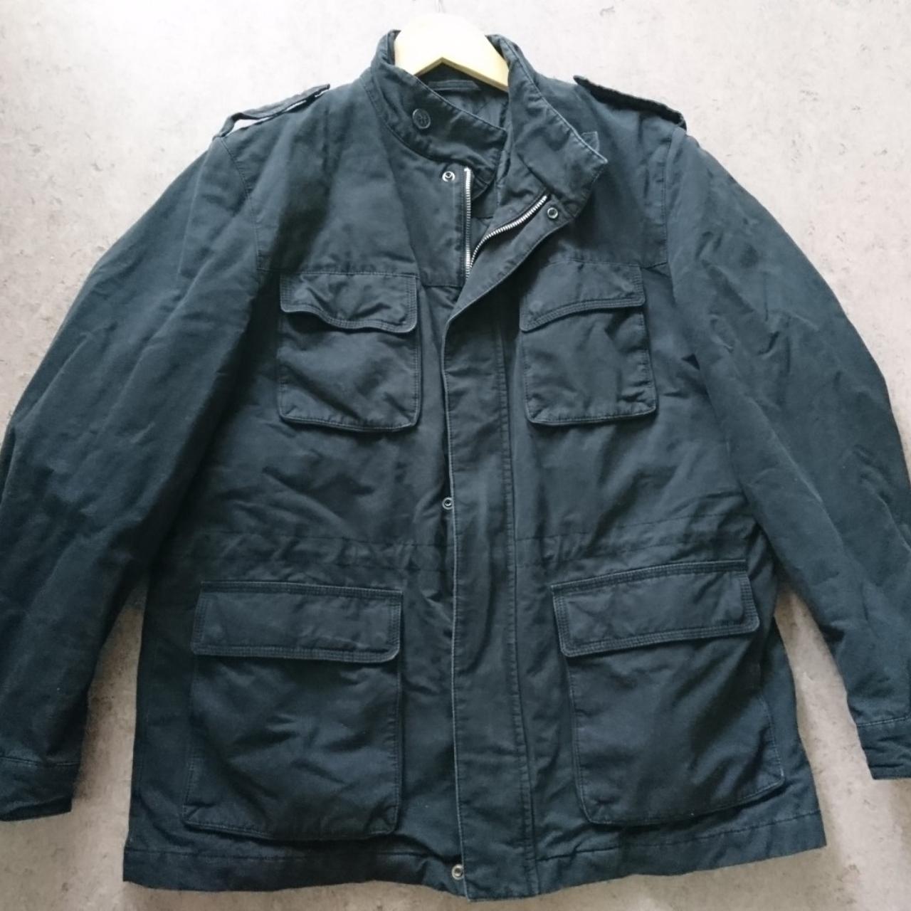 Joop! Military M65 Field Jacket with Quilted... - Depop