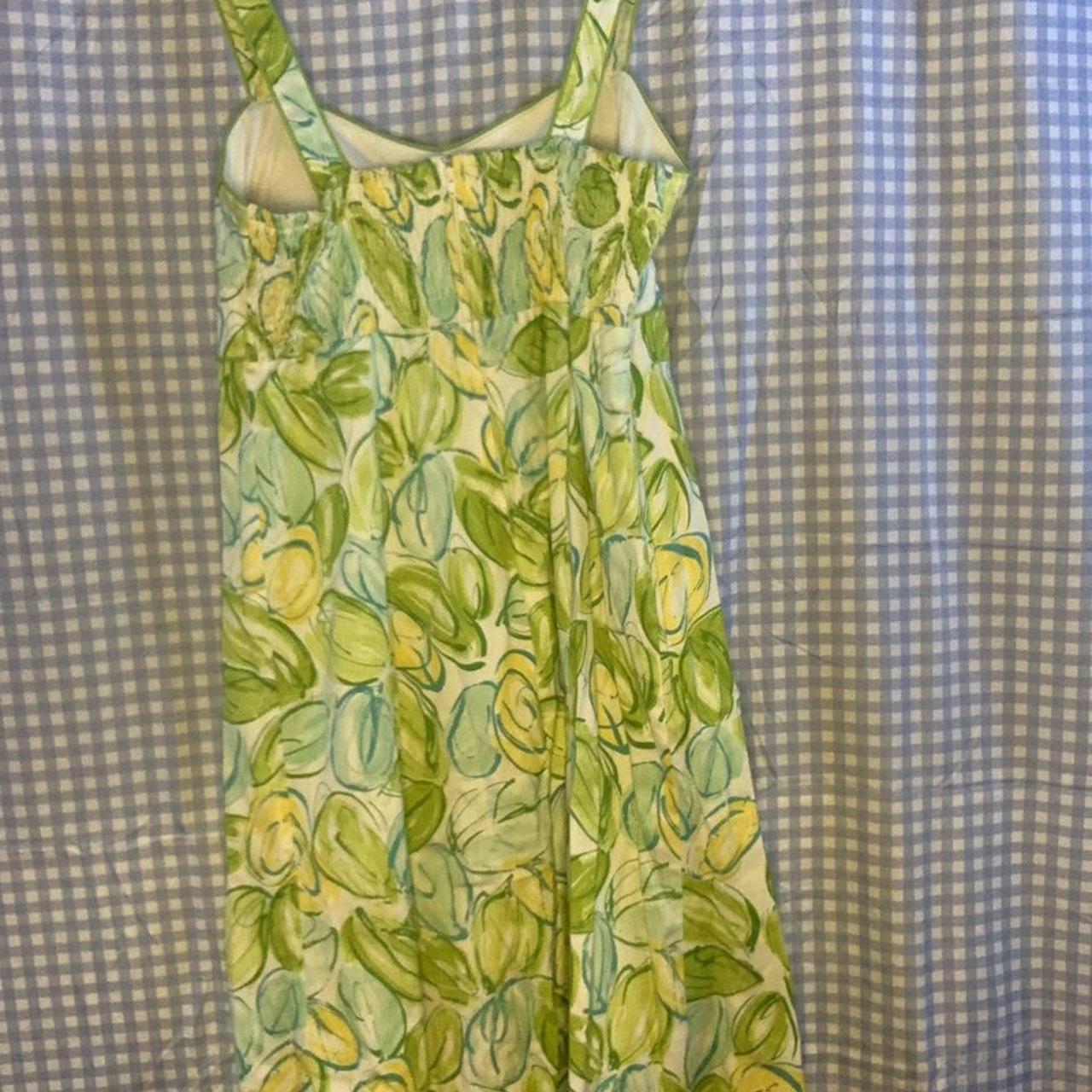 Maison Lejaby Women's Green and Yellow Dress (2)